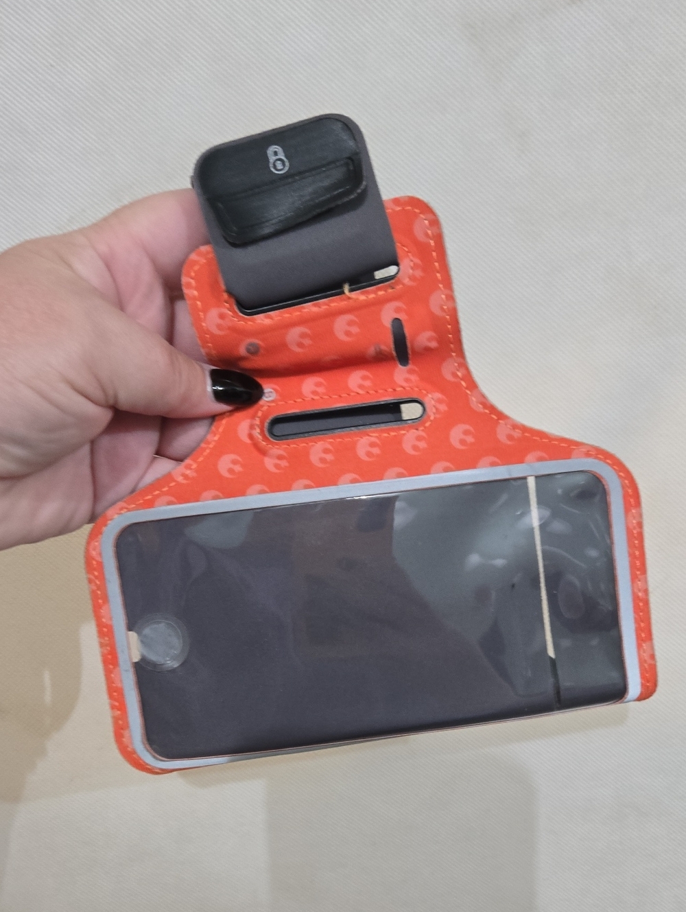 Orange Universal Sports Armband Phone Holder STAR WARS